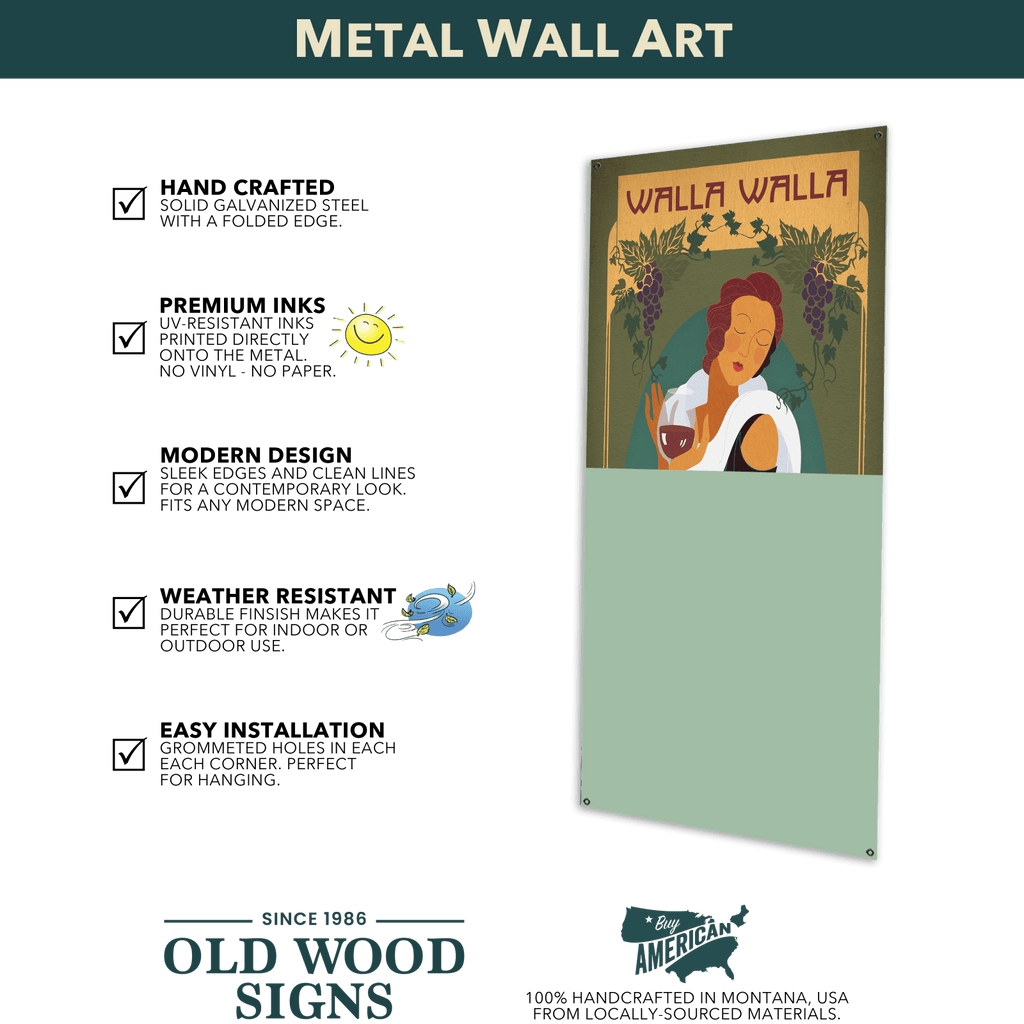 Landmark Fish Custom Signs: Blue - Wall Decor