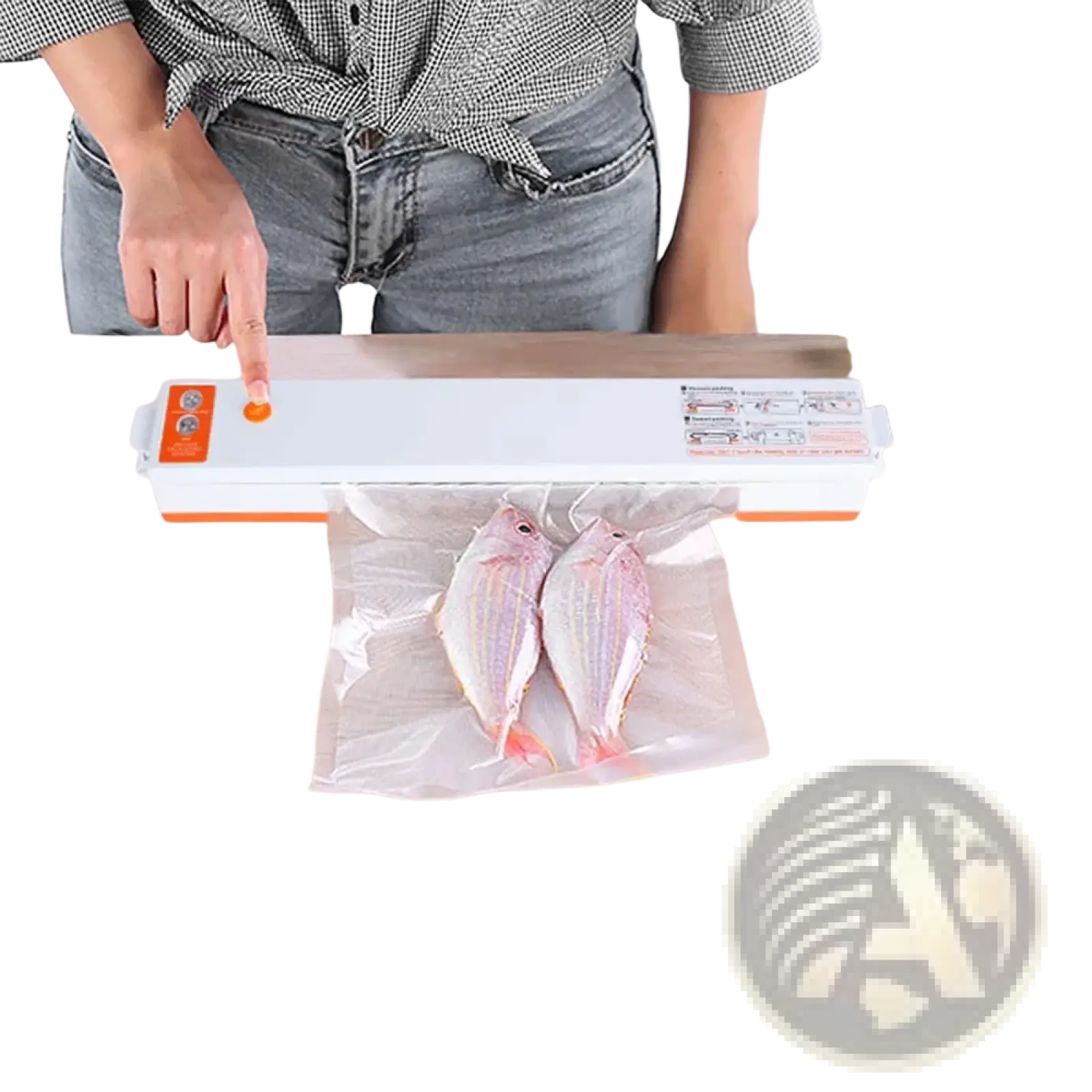 Automatic Food Vacuum Sealer Machine with 10 Bags