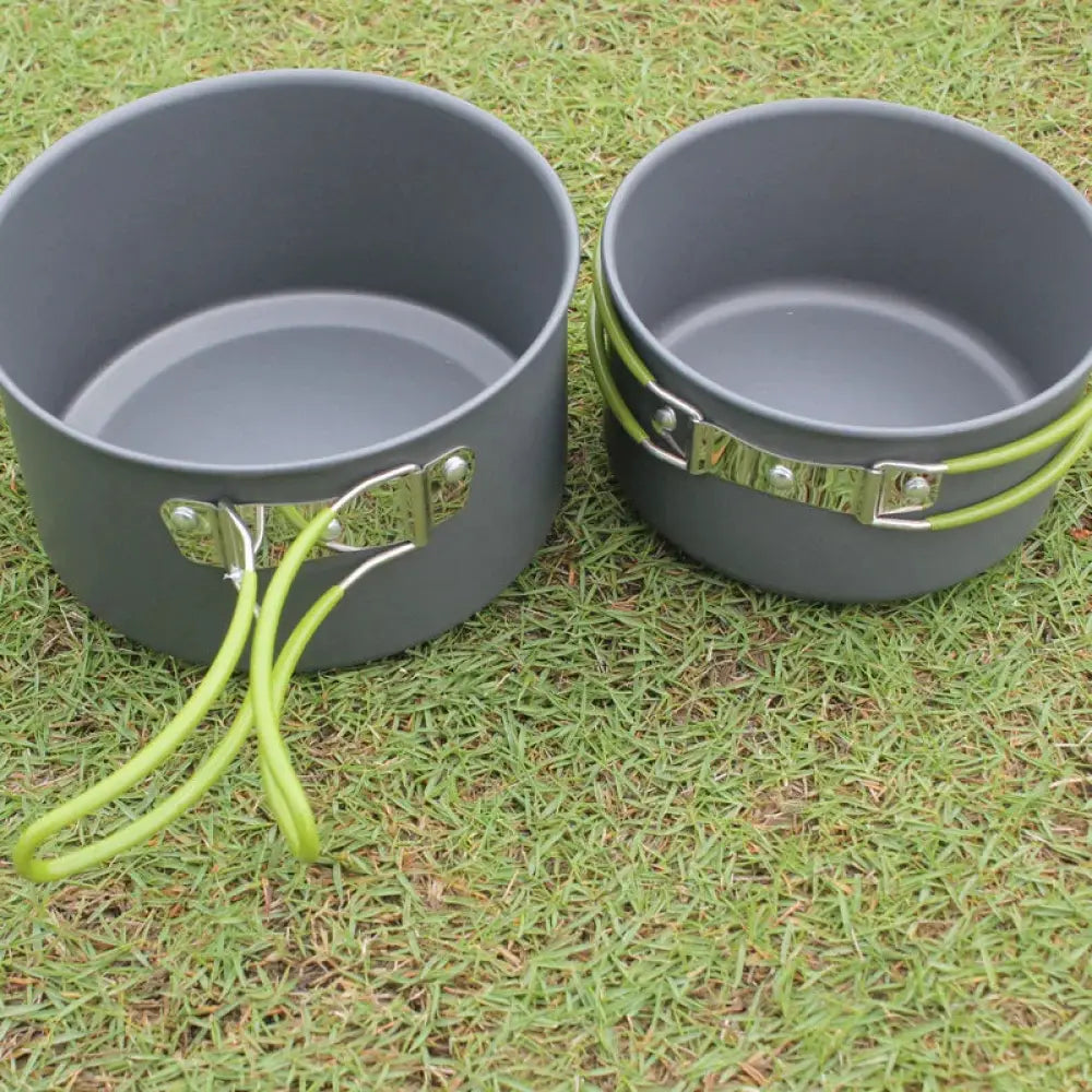 Arbaglobal 10 Piece Non Stick Camping Cookware Set